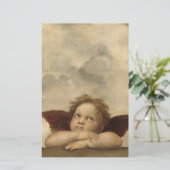 Raphael Angel 2 Briefpapier (Staand voorkant)