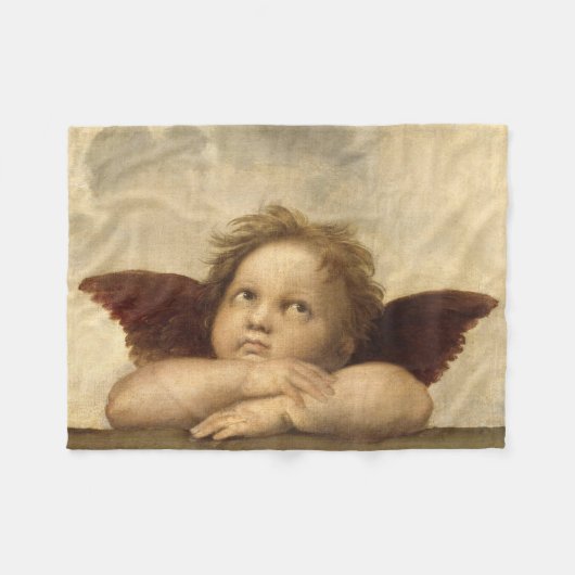 Raphael Angel 2 Fleece Deken (Voorkant (Horizontaal))