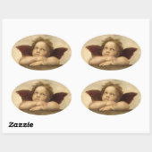 Raphael Angel 2 Ovale Sticker (Vel)