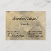 Raphael Angel 2 Visitekaartje (Achterkant)
