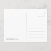 Raphael Angel uit het Baronci-altarstuk CC0840 Briefkaart (Achterkant)