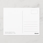 Raphael Angel uit het Baronci-altarstuk CC0840 Briefkaart (Achterkant)