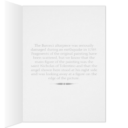 Raphael Angel uit het Baronci-altarstuk CC0841 (Binnen (Rechts))