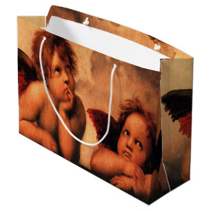 Raphael Angelic Cherub Art Large Cadeautasje