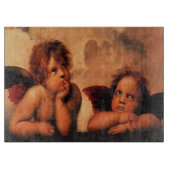Raphael Angelic Cherub Art Snijplank (Voorkant)