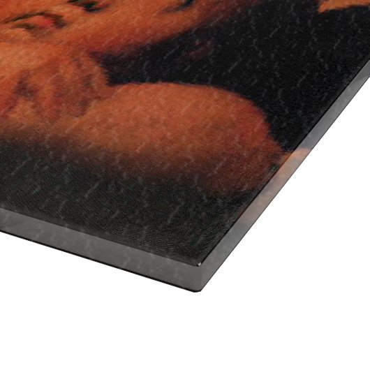 Raphael Angelic Cherub Art Snijplank (Hoek)