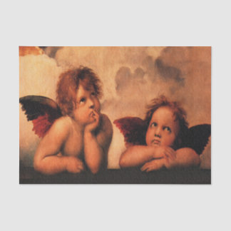 Raphael Angelic Cherub Art Tissuepapier