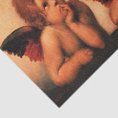 Raphael Angelic Cherub Art Tissuepapier (Detail)
