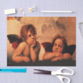 Raphael Angelic Cherub Art Tissuepapier (Craft)