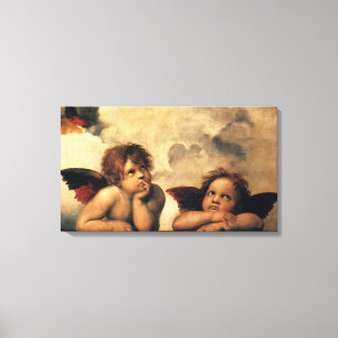 RAPHAEL - Angels 1512 Canvas Afdruk