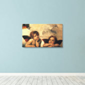 RAPHAEL - Angels 1512 Canvas Afdruk (Insitu (Houten vloer))