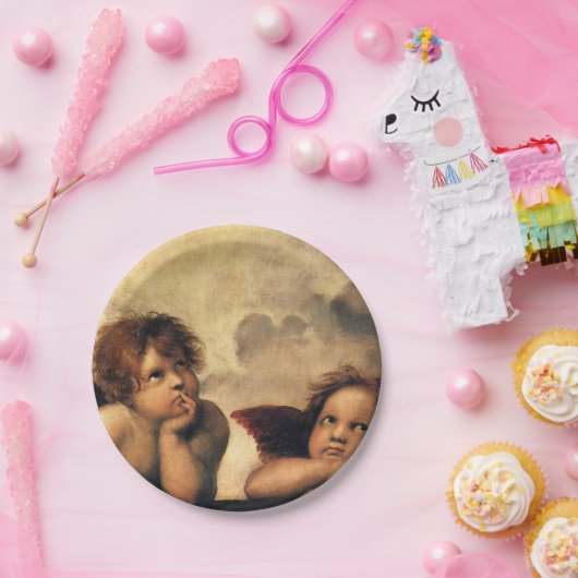 RAPHAEL - Angels 1512 Papieren Bordje (Feest)