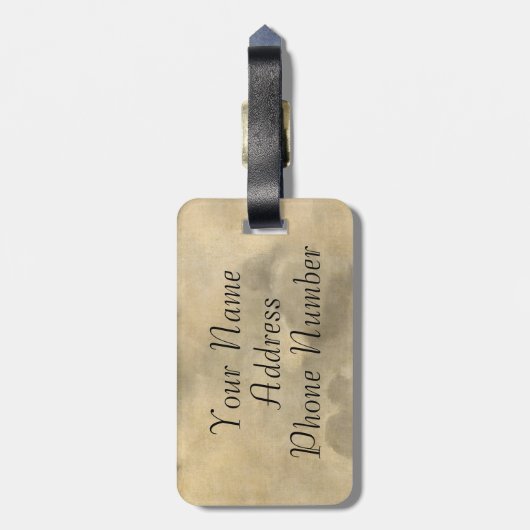 Raphael Angels Bagagelabel (Achterkant verticaal)