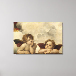 Raphael Angels Canvas Afdruk