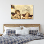 Raphael Angels Canvas Afdruk (Insitu (Slaapkamer))
