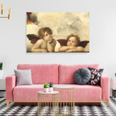 Raphael Angels Canvas Afdruk (Insitu (Woonkamer))