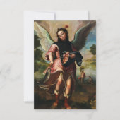 Raphael Archangel door José de Paez Bedankkaart (Voorkant)
