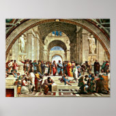 Raphael art - School of Athene - Poster (Voorkant)