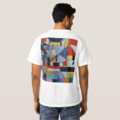 Raphael Canossa Normandië T-shirt suprematist (Achterkant volledig)