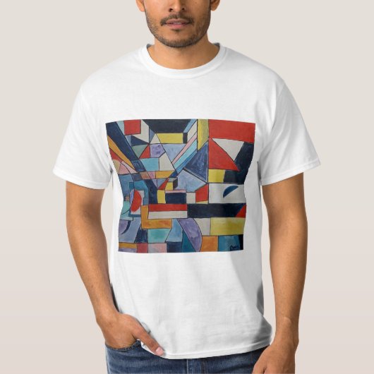Raphael Canossa Normandië T-shirt suprematist (Voorkant)