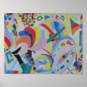 Raphael Canossa Parijse Opera poster (Voorkant)