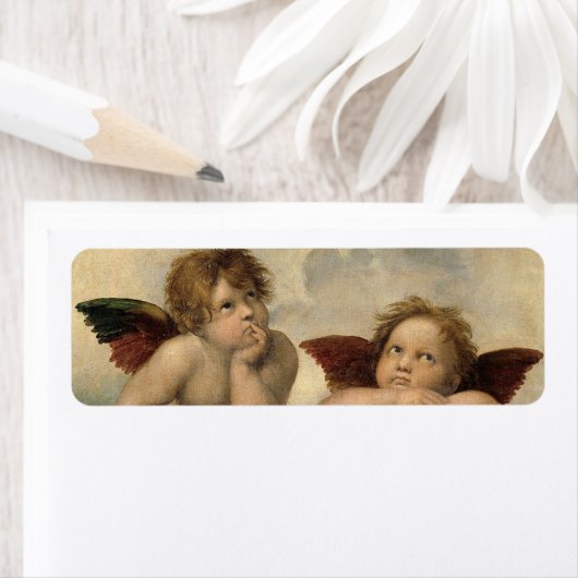 Raphael Cherubs Angels Etiket (Insitu)