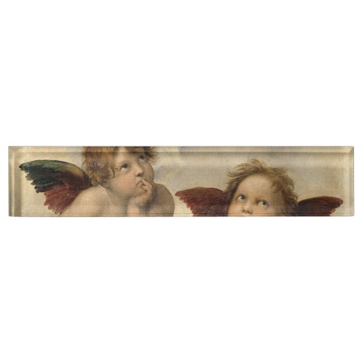 Raphael Cherubs Angels Naambordje (Voorkant)