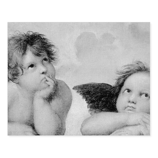Raphael Cherubs Angels Rubberstempel (Afrduk)