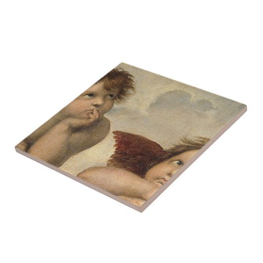 Raphael Cherubs Angels Tegeltje (Zijkant)