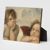 Raphael Cherubs Engelen Fotoplaat (Zijkant)