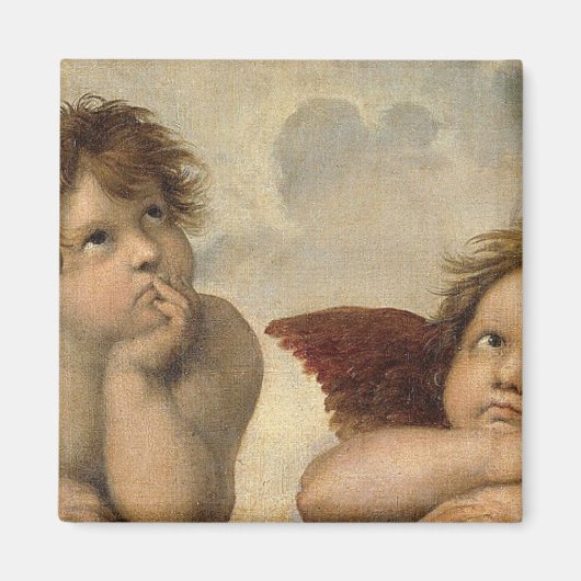 Raphael Cherubs Engelen Magneet (Voorkant)