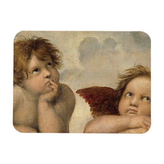 Raphael Cherubs Engelen Magneet (Horizontaal)
