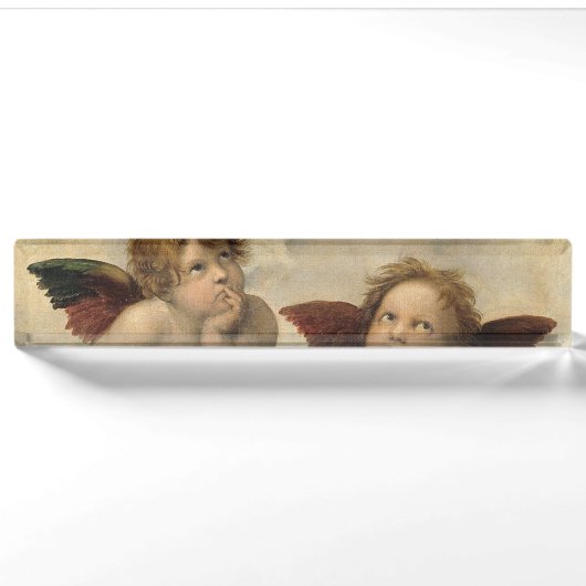 Raphael Cherubs Engelen Naambordje (Voorkant)