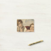 Raphael Cherubs Engelen Post-it® Notes (Op bureau)