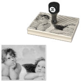 Raphael Cherubs Engelen Rubberstempel (Gestempeld)