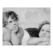 Raphael Cherubs Engelen Rubberstempel (Afrduk)