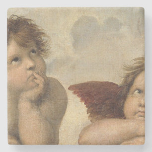 Raphael Cherubs Engelen Stenen Onderzetter