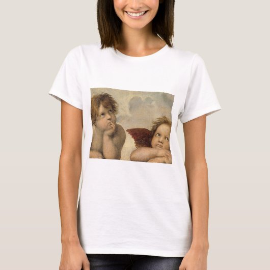 Raphael Cherubs Engelen T-shirt (Voorkant)
