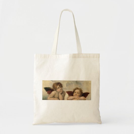 Raphael Cherubs Engelen Tote Bag (Voorkant)