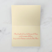 Raphael Cherubs kerstKaart Feestdagen Kaart (Binnen)