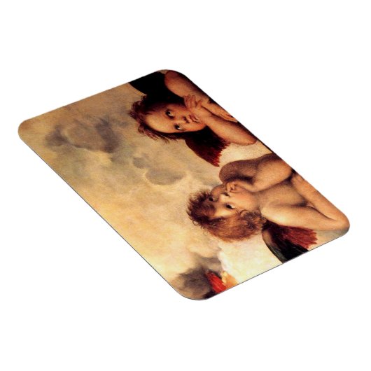 Raphael Cherubs Sistine Madonna Magnet Magneet (Rechterzijde)