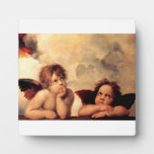 Raphael Cherubs Sistine Madonna Plaque Fotoplaat (Voorkant)