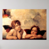 Raphael Cherubs Sistine Madonna Poster (Voorkant)