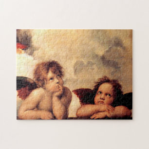 Raphael Cherubs Sistine Madonna Puzzle Legpuzzel
