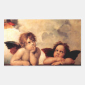 Raphael Cherubs Sistine Madonna Stickers (Voorkant)