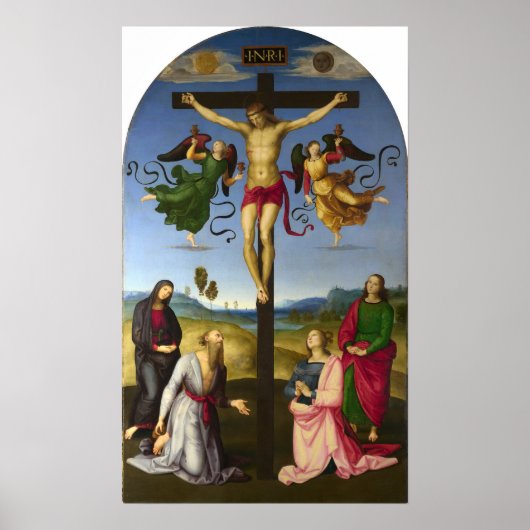 Raphael - Crucifixion 1503 Poster (Voorkant)