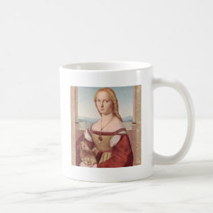 Raphael Dame en de Eenhoorn Klassieke fijne kunst Koffiemok