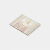 Raphael Dame en de Eenhoorn Klassieke fijne kunst Post-it® Notes (Schuin)