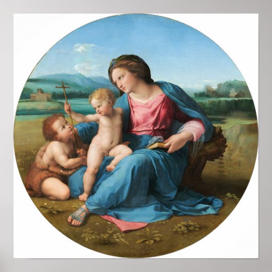 Raphael - De Alba Madonna Poster (Voorkant)