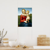 Raphael de kleine Cowper Madonna Poster (Keuken)